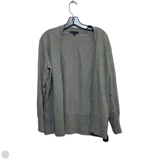 Cardigan By Brooks Brothers In Grey, Size: L