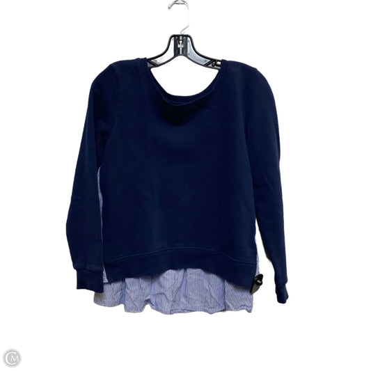 Top Long Sleeve By Kensie In Blue, Size: M