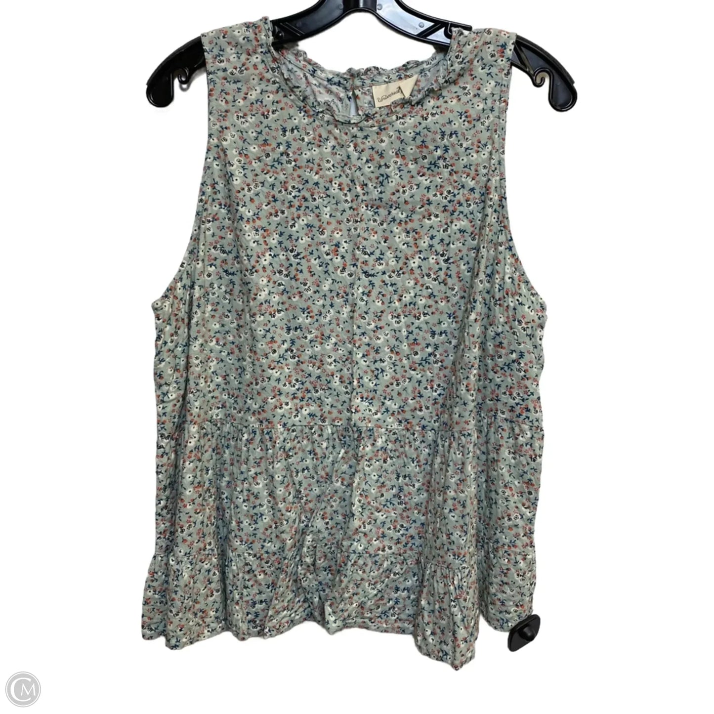 Top Sleeveless By Universal Thread In Green, Size: Xxl