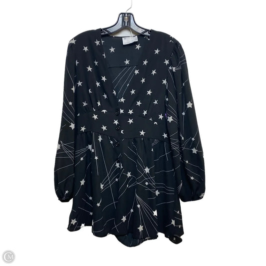 Romper By Asos In Black, Size: L