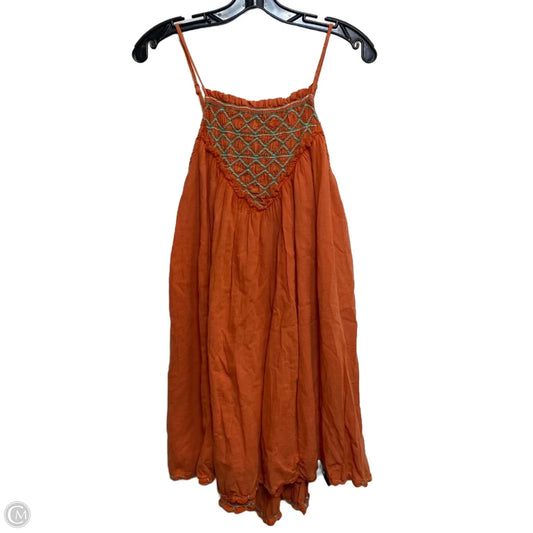 Dress Casual Short By Free People In Orange, Size: M