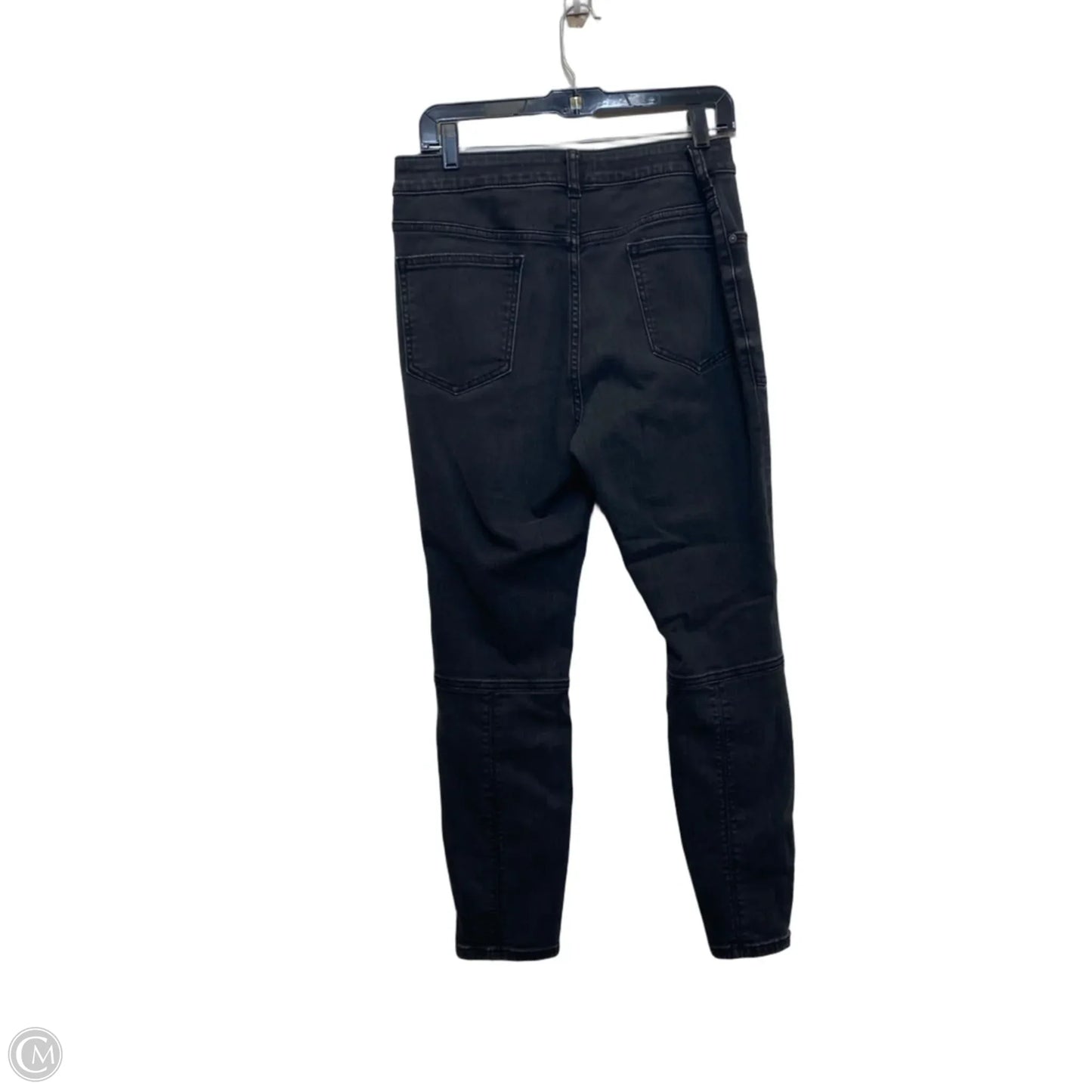 Jeans Skinny By Pilcro In Black Denim, Size: 14