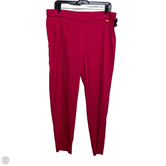 Pants Cropped By Ellen Tracy In Pink, Size: 12