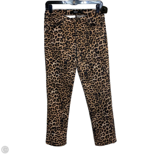 Jeans Designer By Hudson In Animal Print, Size: 6