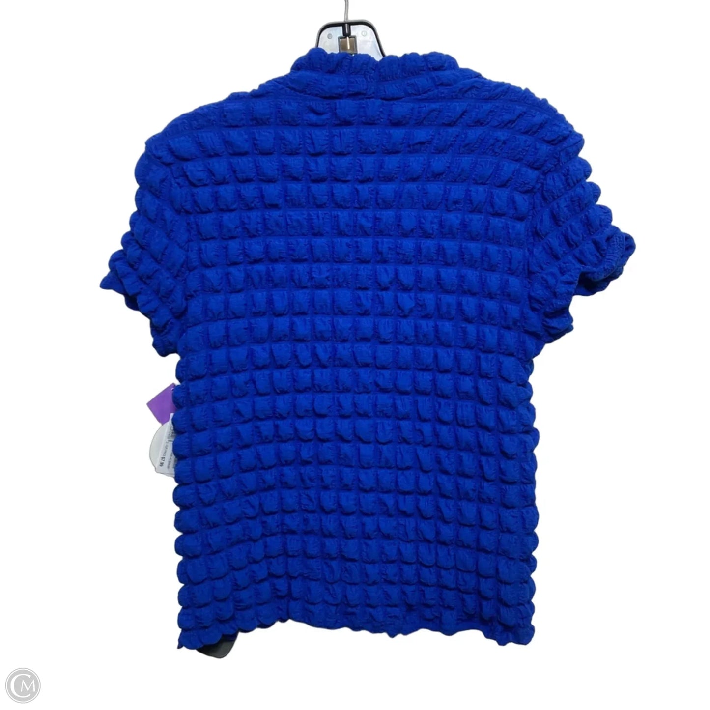 Top Short Sleeve By Jolie & Joy In Blue, Size: L