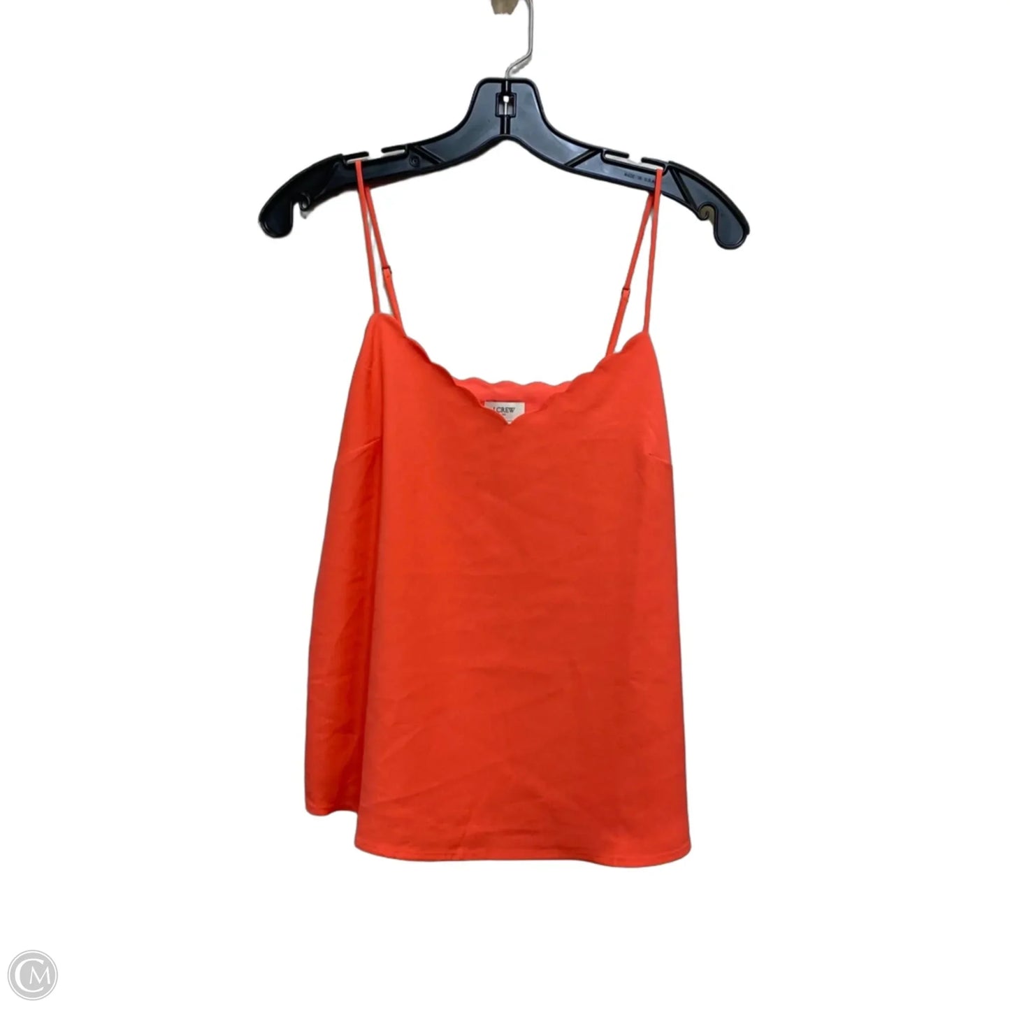 Top Sleeveless By J. Crew In Orange, Size: S