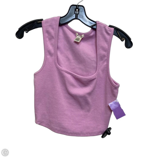 Top Sleeveless By Bozzolo In Pink, Size: S