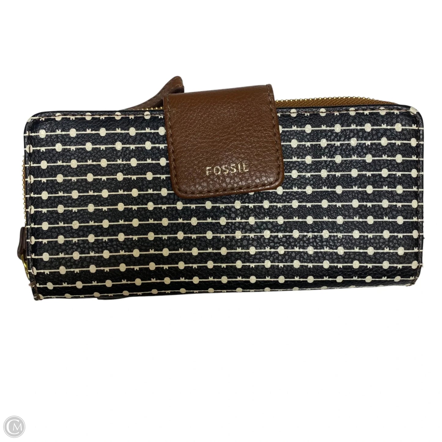 Wallet By Fossil, Size: Large