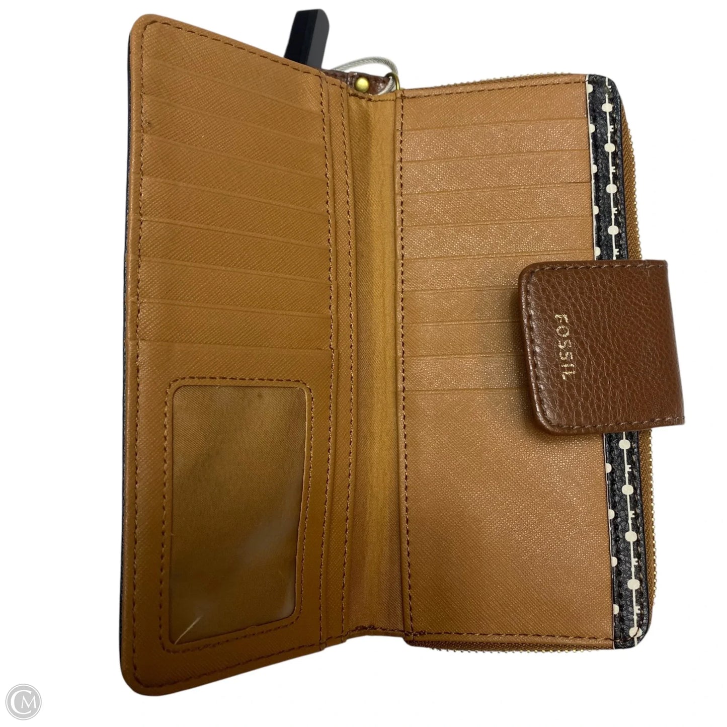 Wallet By Fossil, Size: Large