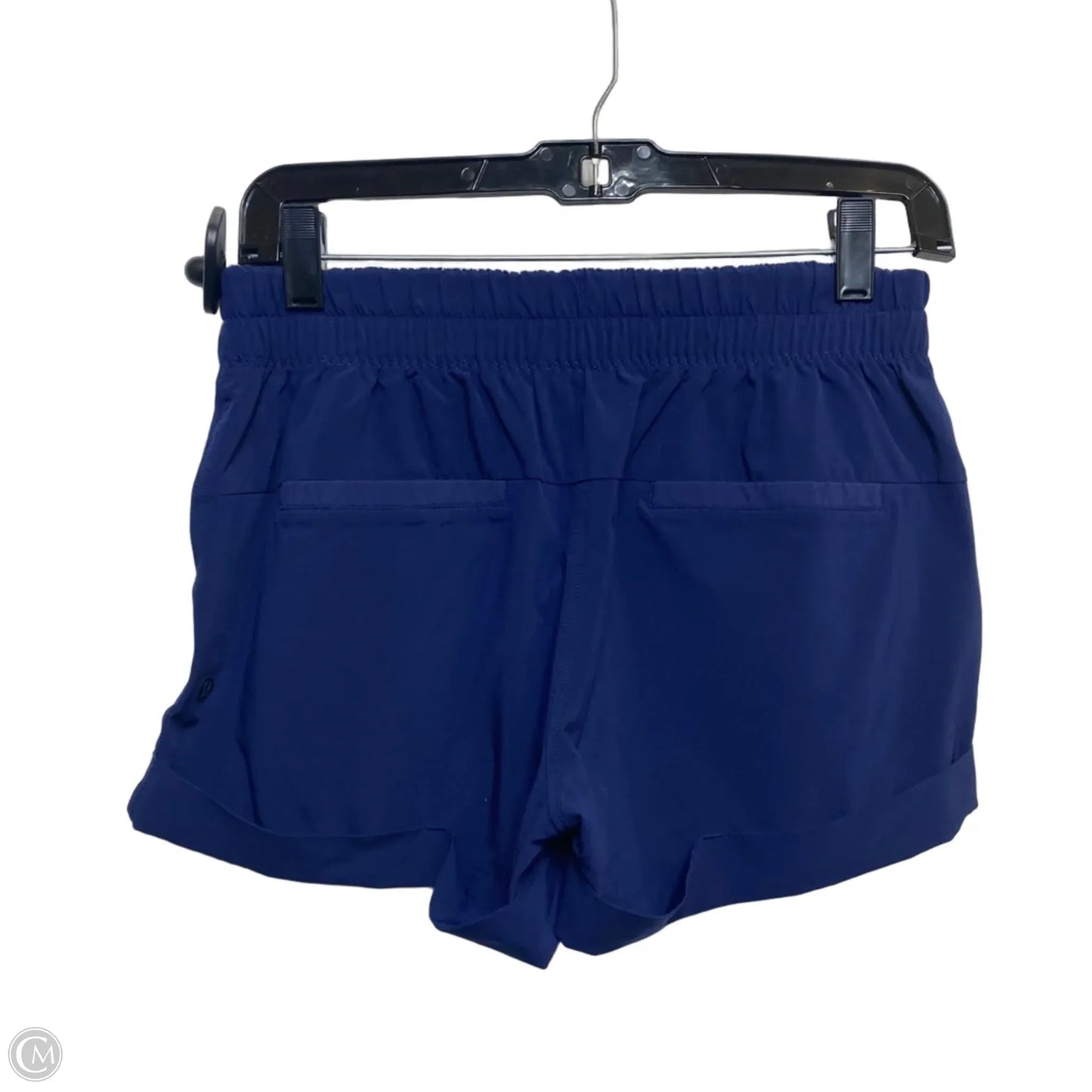 Athletic Shorts Designer By Lululemon In Blue, Size: S