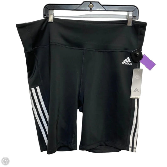 Athletic Shorts By Adidas In Black, Size: 2x