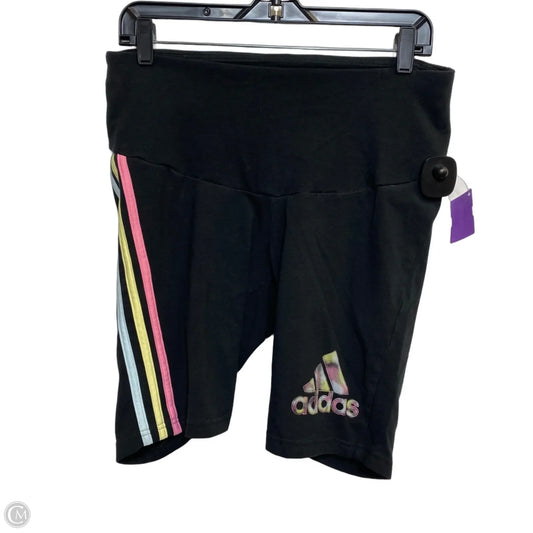 Athletic Shorts By Adidas In Black, Size: 1x