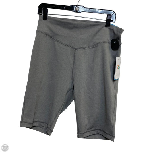 Athletic Shorts By Zelos In Grey, Size: 1x