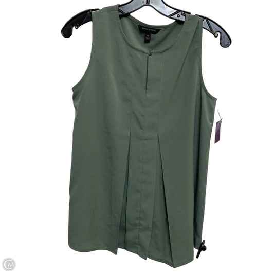 Top Sleeveless By Banana Republic In Green, Size: Xs