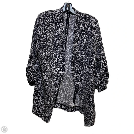 Blazer By Limited In Black & White, Size: L