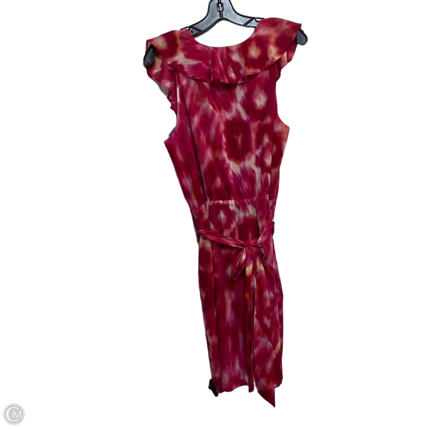 Dress Casual Short By Ann Taylor In Pink, Size: L