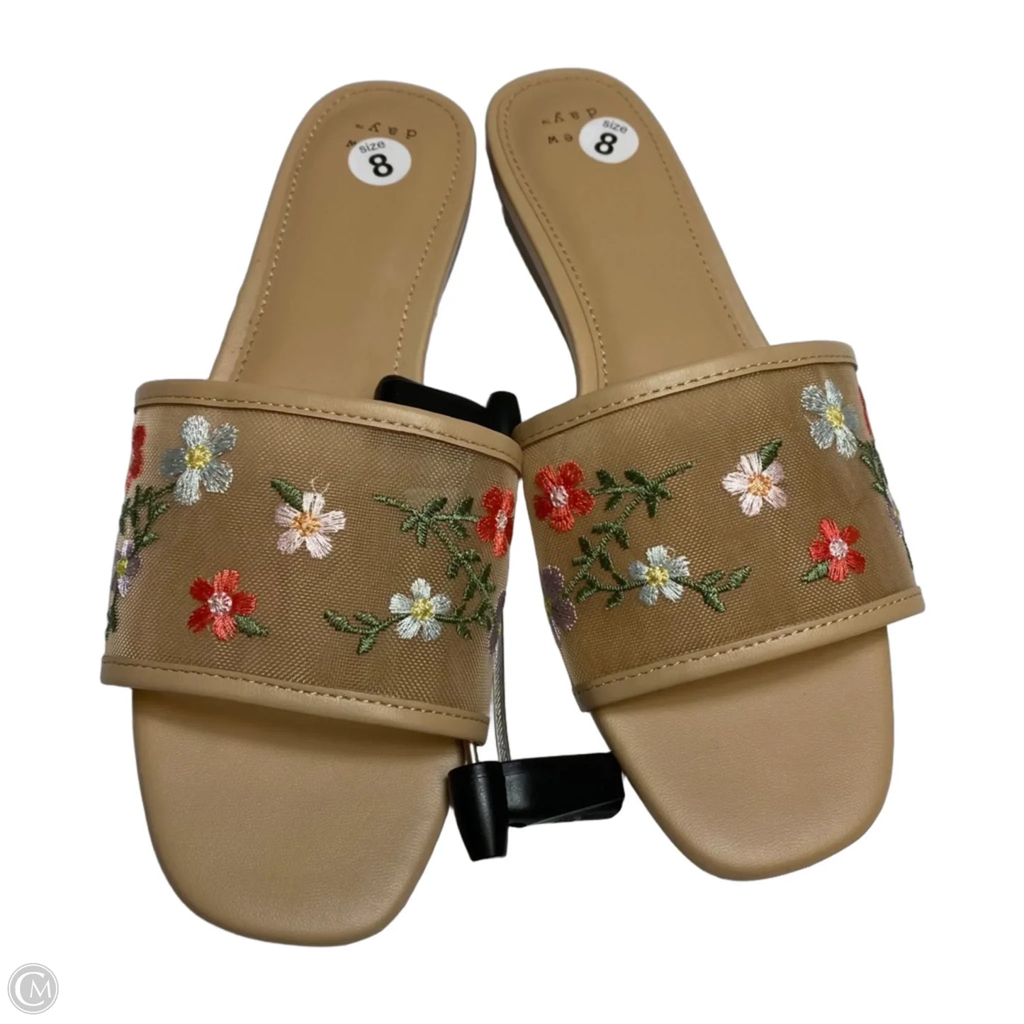 Sandals Flats By A New Day In Tan, Size: 8