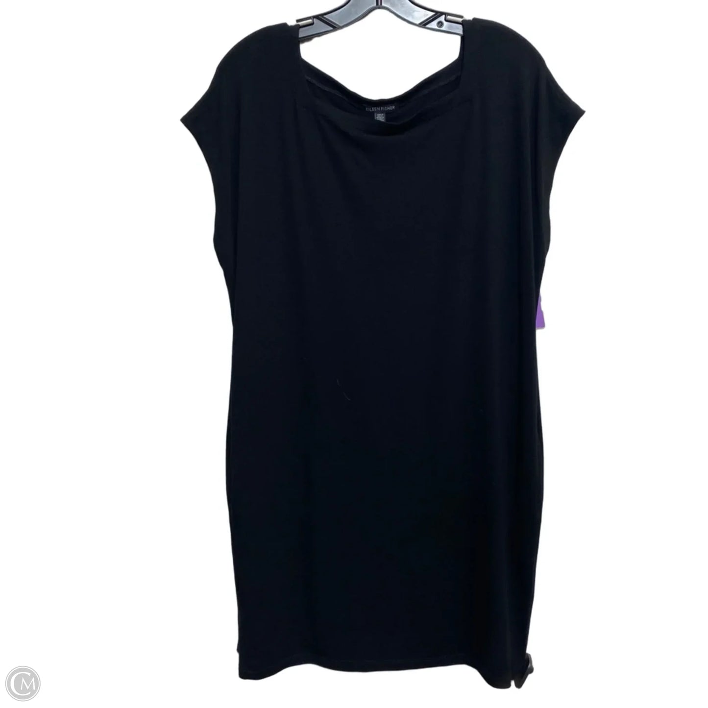 Dress Casual Short By Eileen Fisher In Black, Size: M