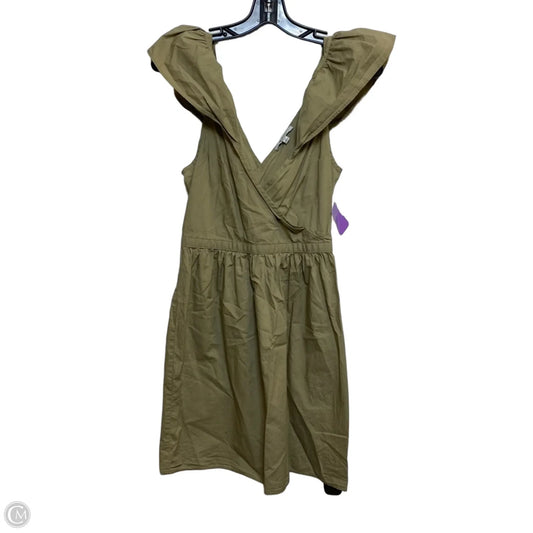 Dress Casual Short By Madewell In Green, Size: Xs