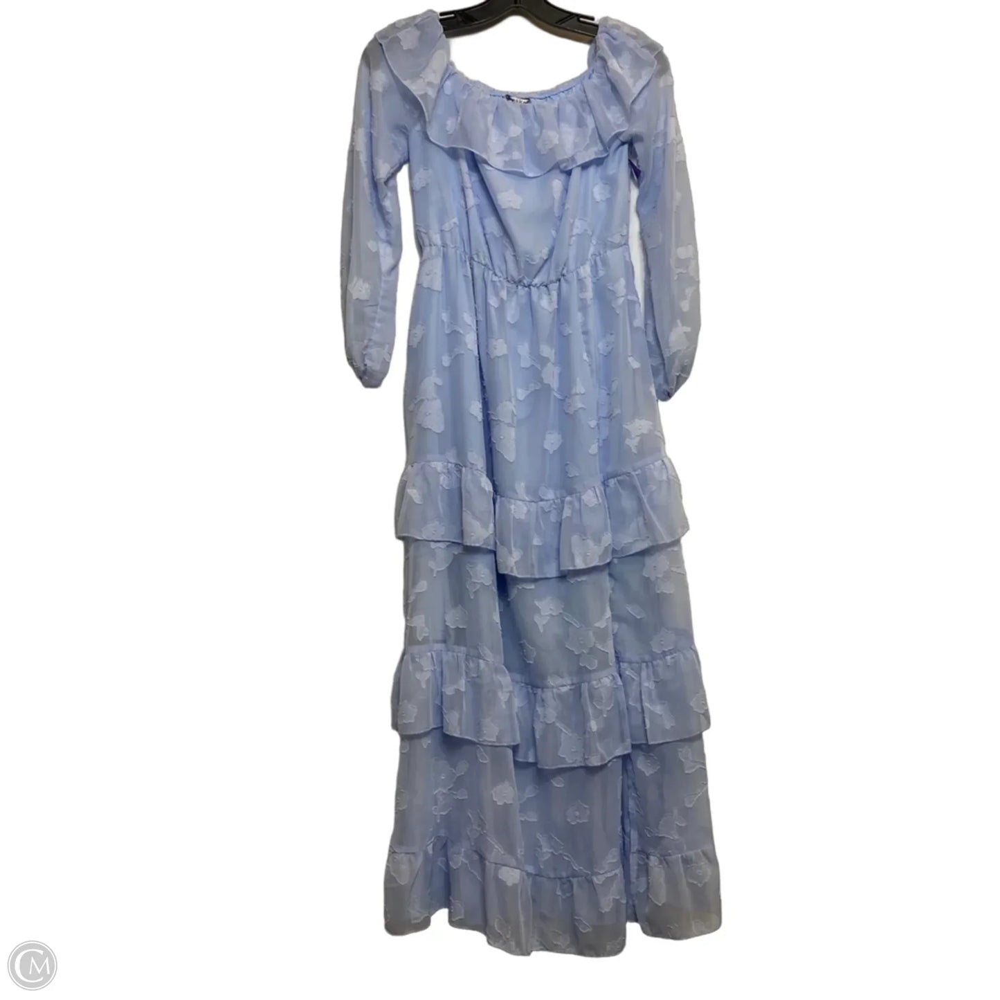 Dress Casual Maxi By GLAMARKER In Blue, Size: S