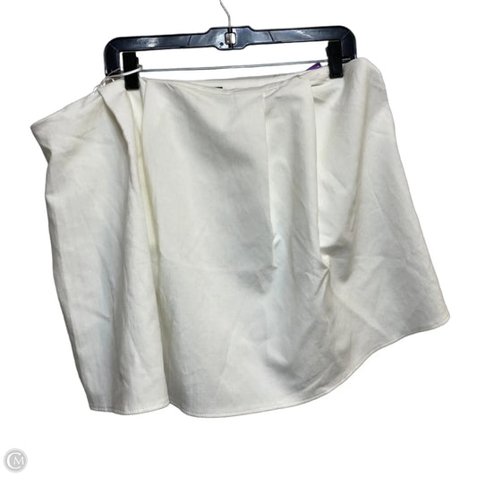 Top Sleeveless By Zara In White, Size: Xxl