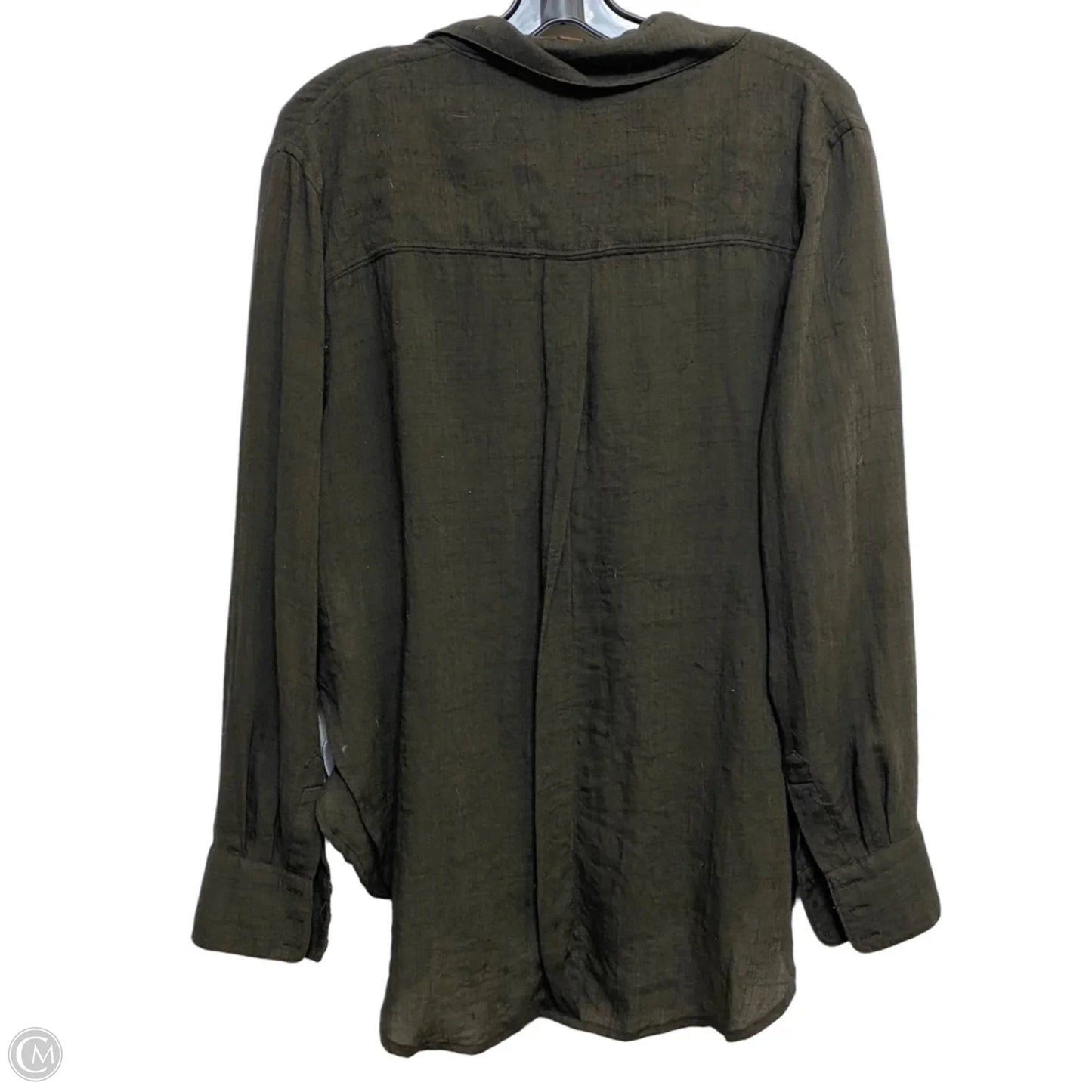 Top Long Sleeve By Free People In Black, Size: S