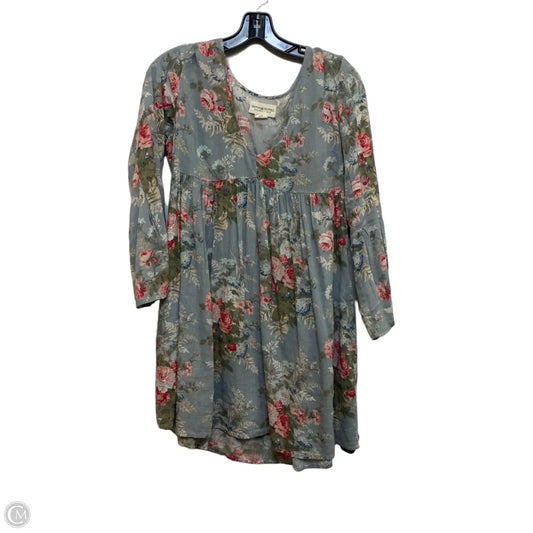 Dress Casual Short By Ralph Lauren In Green & Pink, Size: S