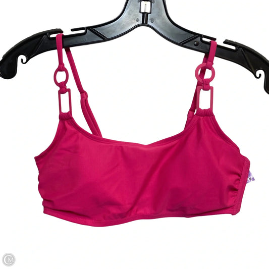 Swimsuit Top By Shade & Shore In Pink, Size: M