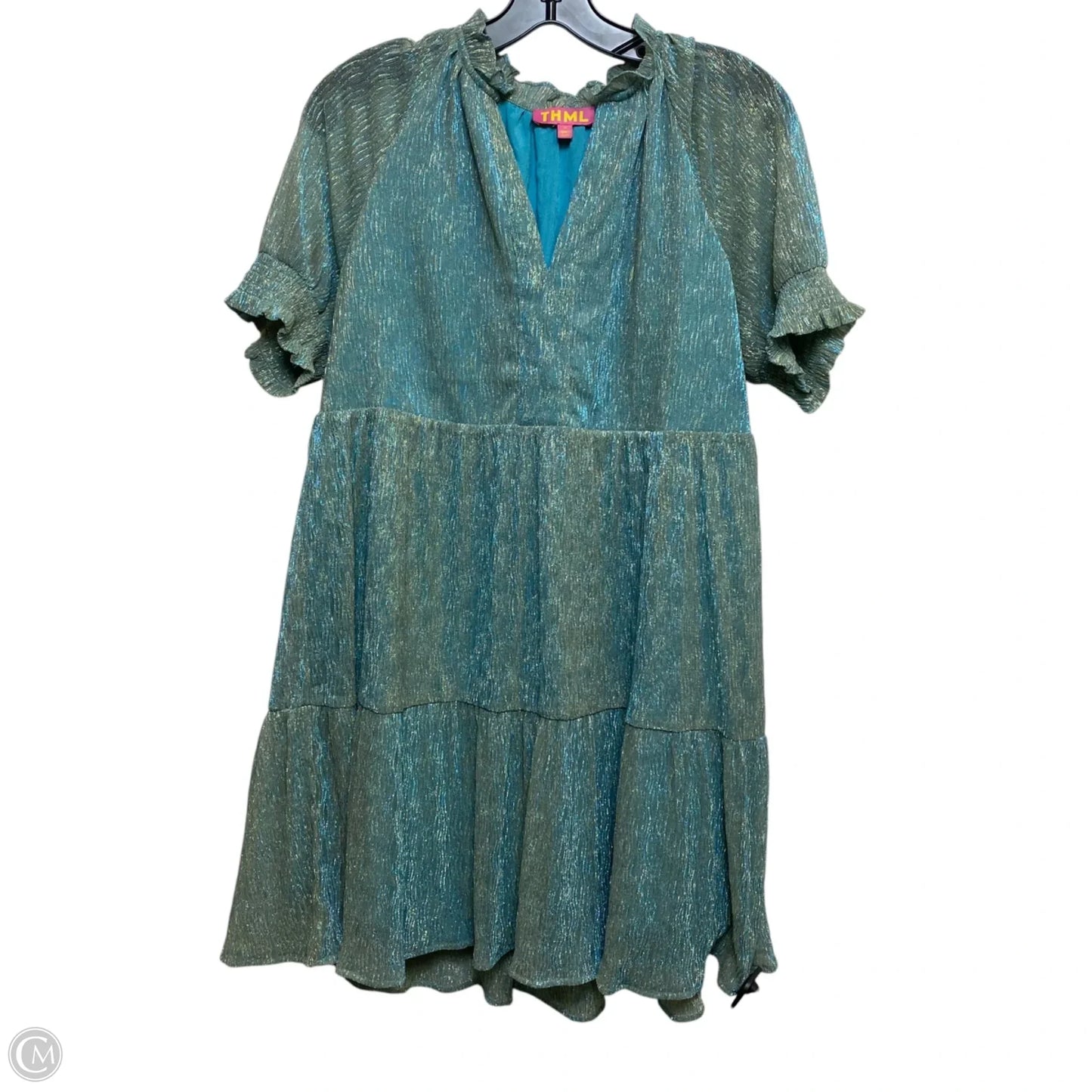 Dress Party Short By Thml In Green, Size: M
