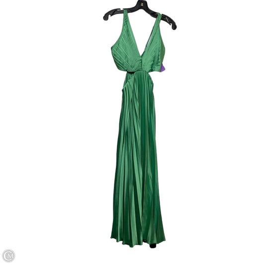 Dress Casual Maxi By Abercrombie And Fitch In Green, Size: S