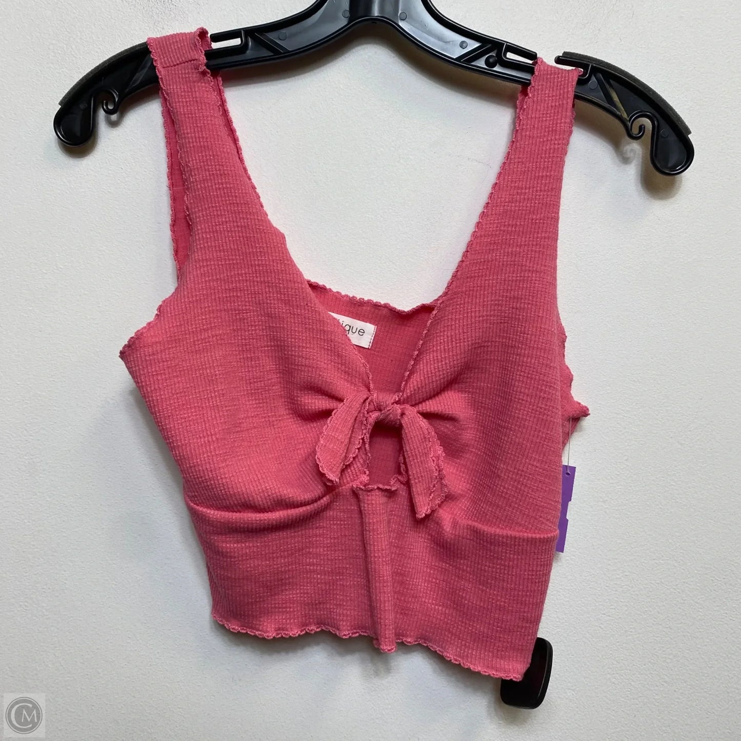 Top Sleeveless By Vestique In Pink, Size: S