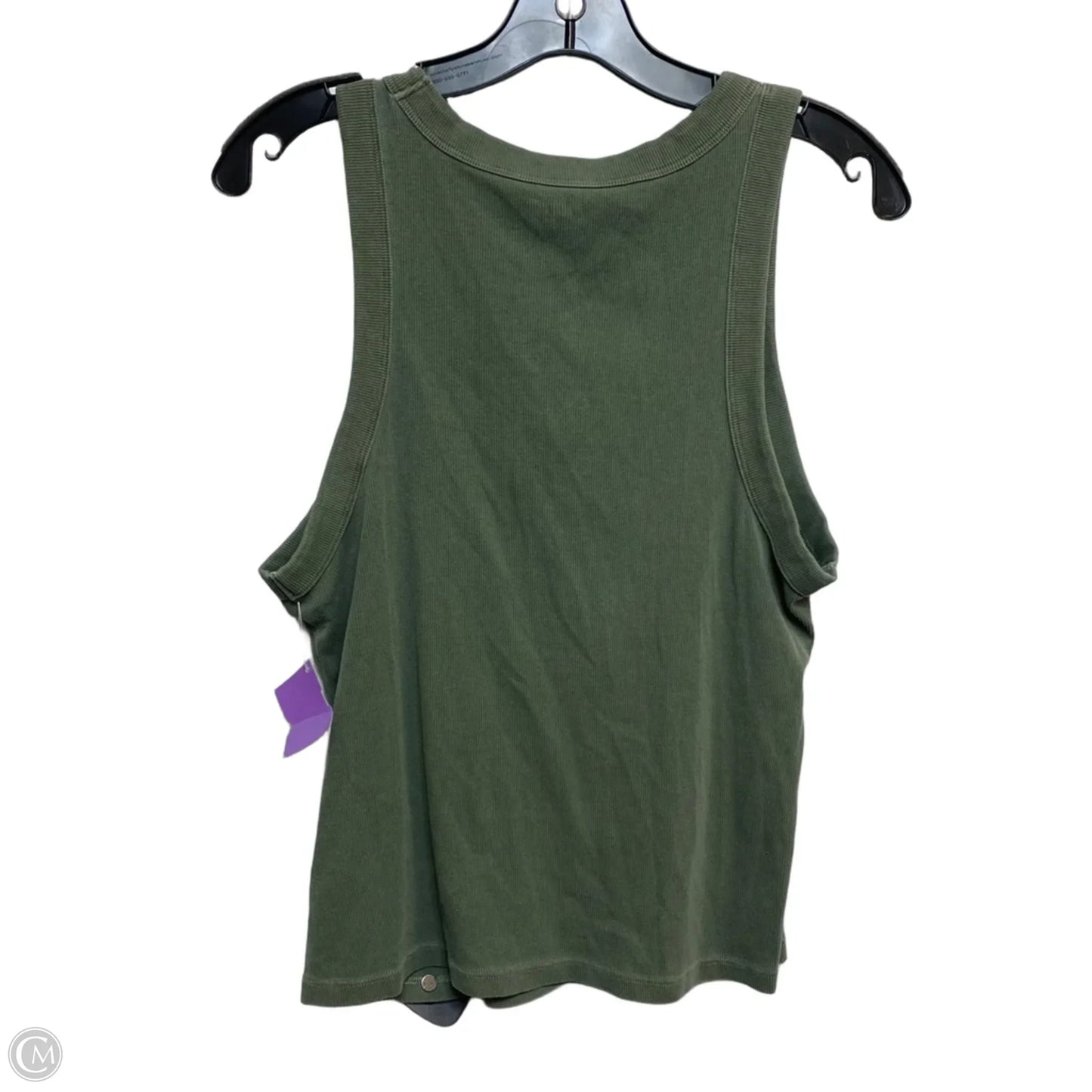 Top Sleeveless By Old Navy In Green, Size: Xl
