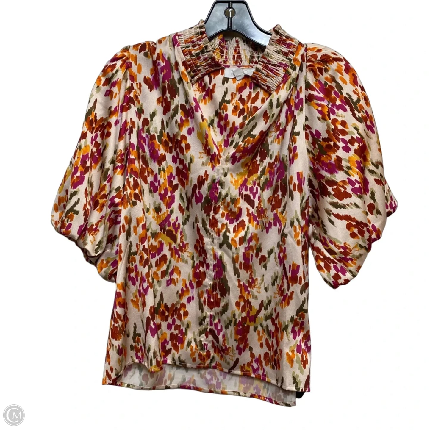 Top Sleeveless By Thml In Pink & Tan, Size: S
