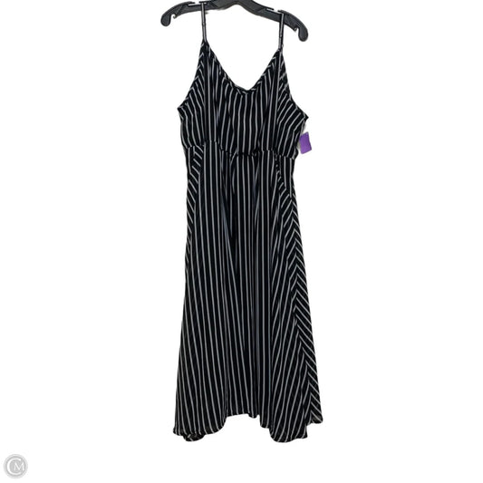 Dress Casual Midi By Torrid In Black & White, Size: 4x