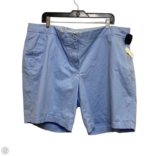 Shorts By Crown And Ivy In Blue, Size: 2x