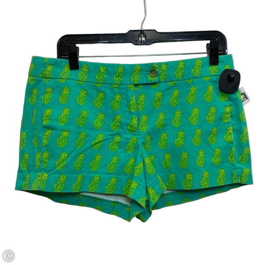 Shorts By J. Crew In Green & Yellow, Size: 6