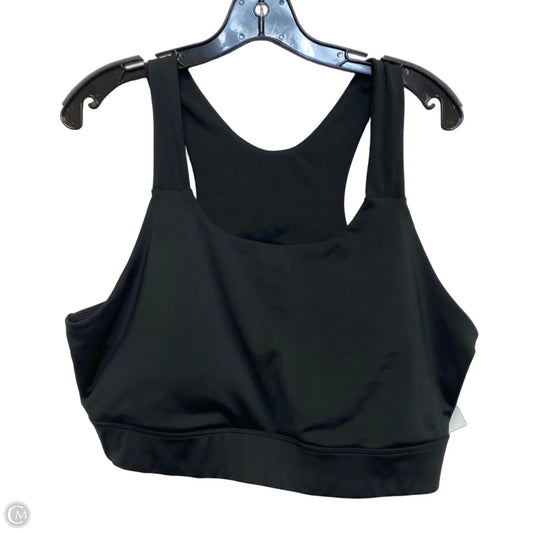Athletic Bra By Zelos In Black, Size: 2x