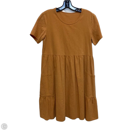 Dress Casual Short By Emery Rose In Brown, Size: L