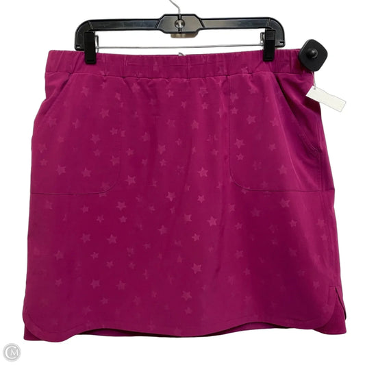 Athletic Skort By Chicos In Pink, Size: M