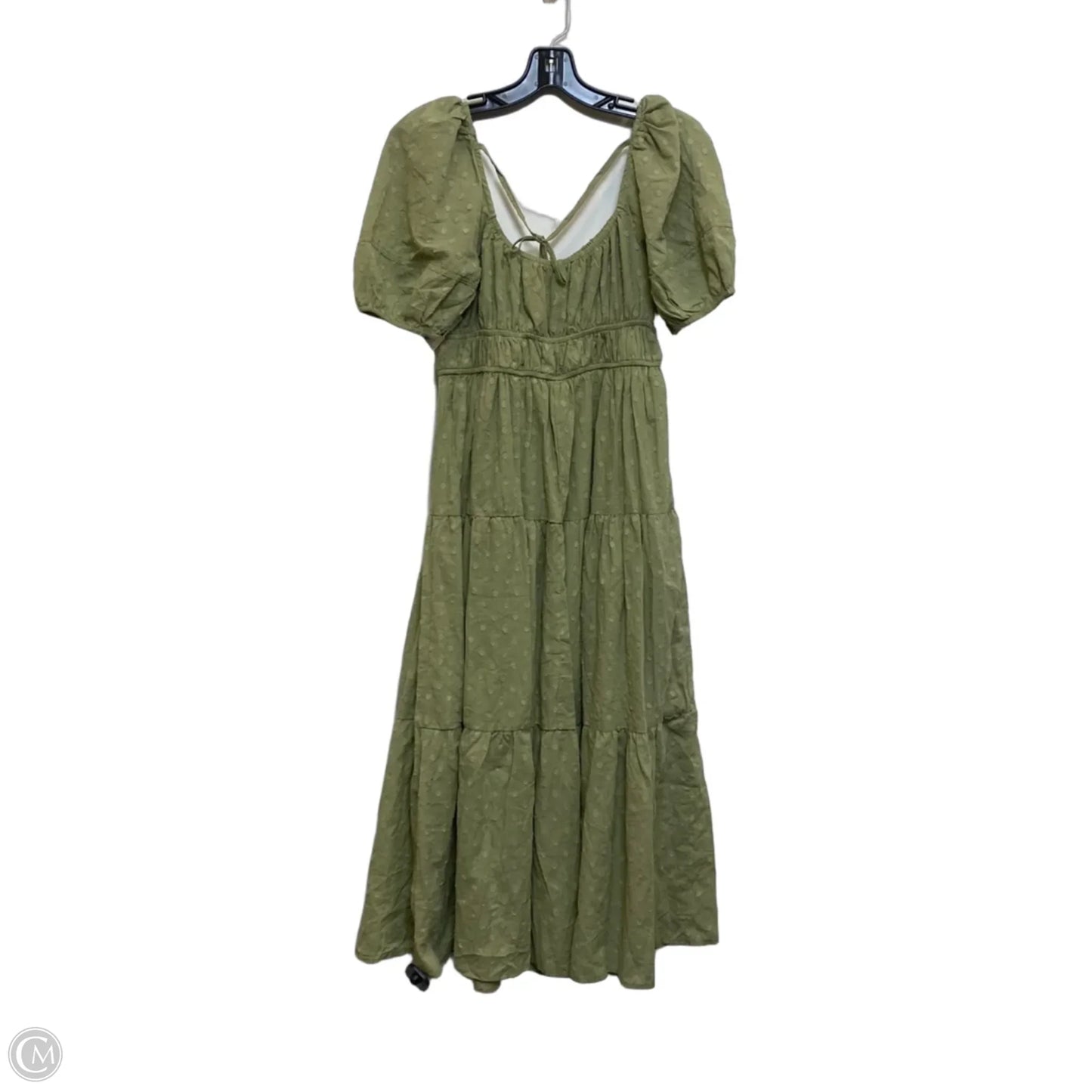 Dress Casual Maxi By Blu Pepper In Green, Size: M