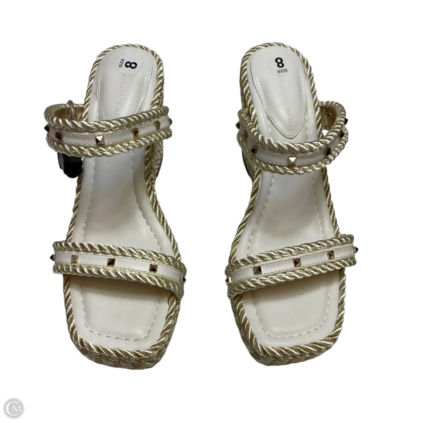 Shoes Heels Wedge By White House Black Market In White, Size: 8