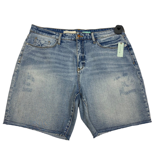 Blue Denim Shorts Pilcro, Size 16w