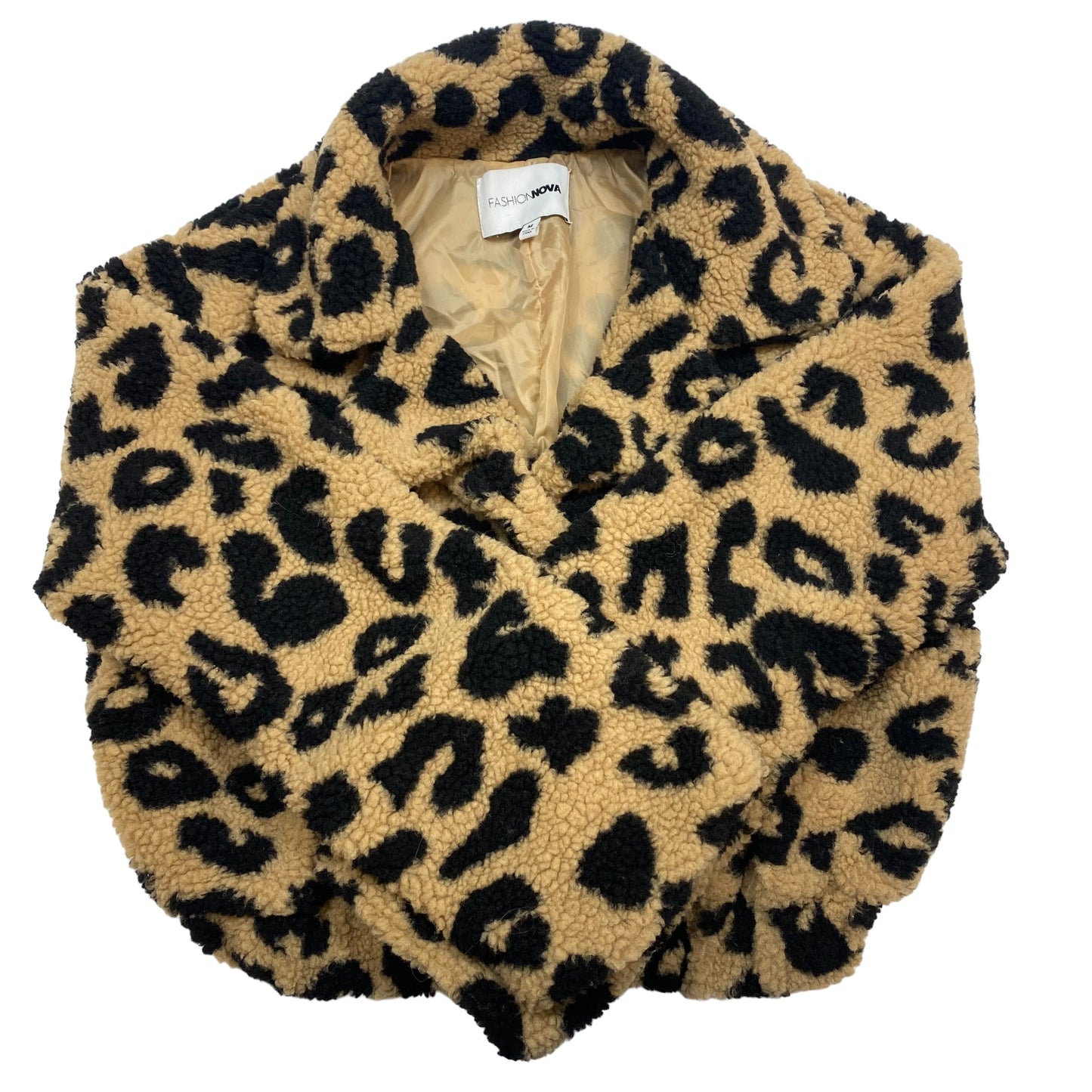 Jacket Other By Fashion Nova In Animal Print, Size: M