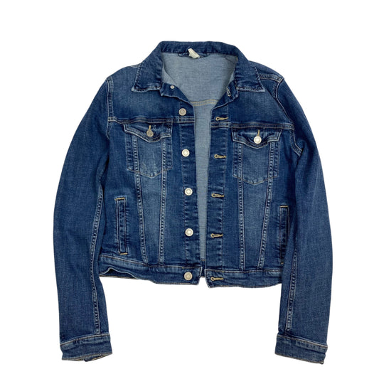 Jacket Denim By H&m In Blue Denim, Size: M