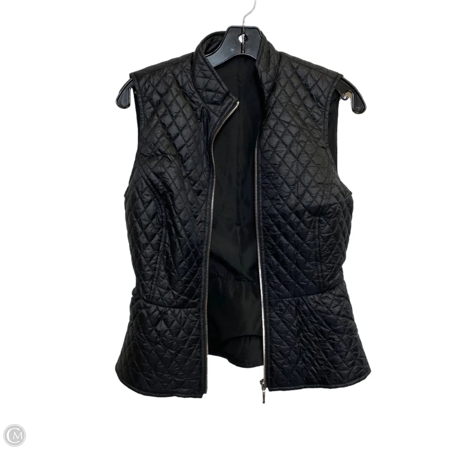 Vest Puffer & Quilted By White House Black Market In Black, Size: Xxs
