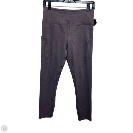 Athletic Leggings Capris By Zyia In Purple, Size: M