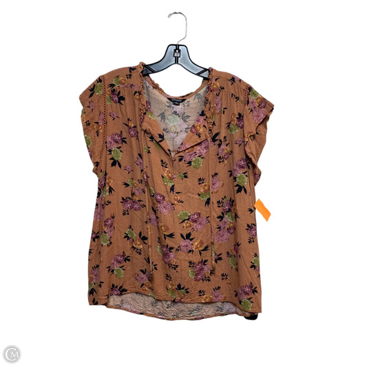 Top Short Sleeve By Buffalo David Bitton In Pink, Size: Xl