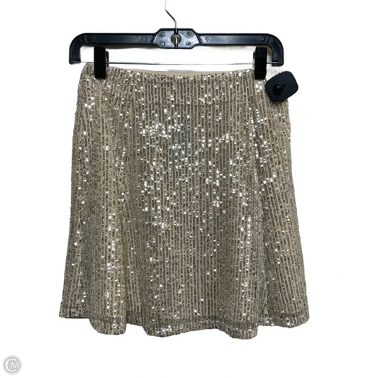 Skirt Mini & Short By Loft In Cream, Size: 0