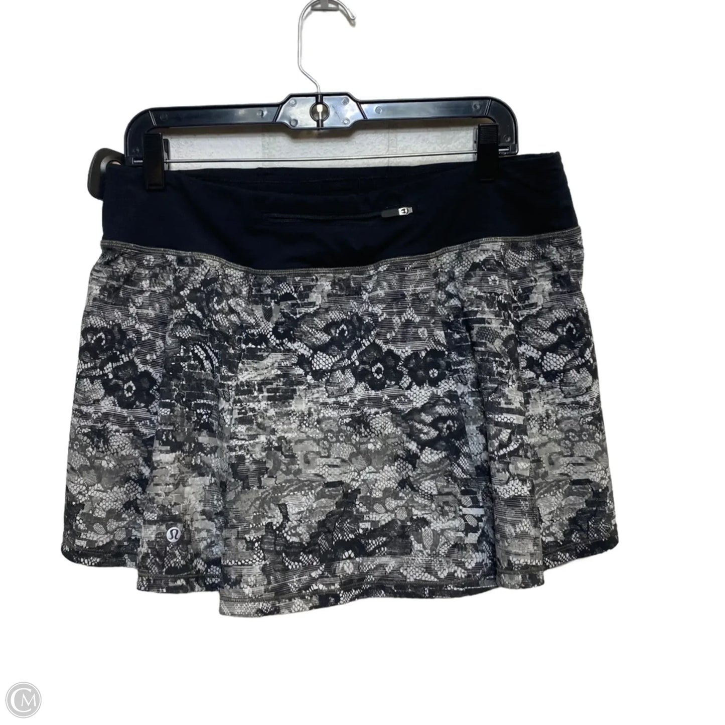 Athletic Skirt Designer By Lululemon In Black, Size: M