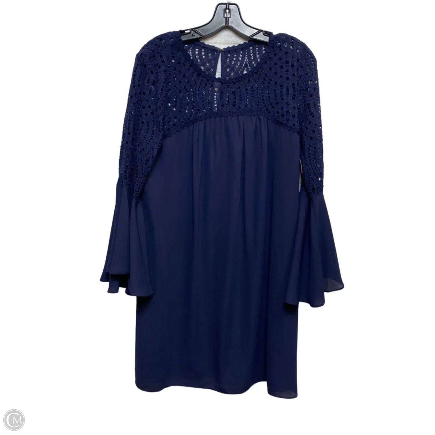 Dress Designer By Lilly Pulitzer In Navy, Size: L